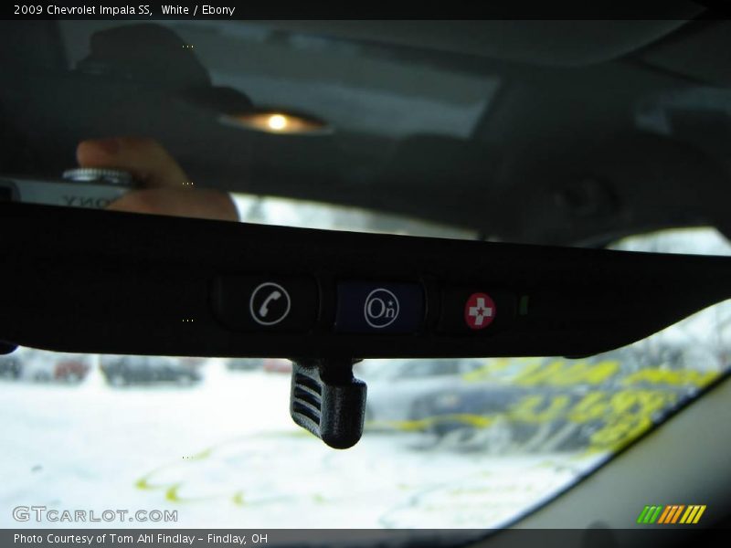 White / Ebony 2009 Chevrolet Impala SS
