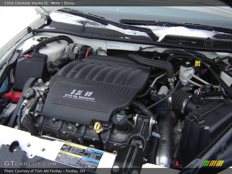 White / Ebony 2009 Chevrolet Impala SS
