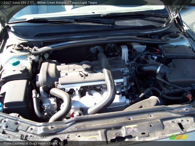 Willow Green Metallic / Taupe/Light Taupe 2007 Volvo S60 2.5T