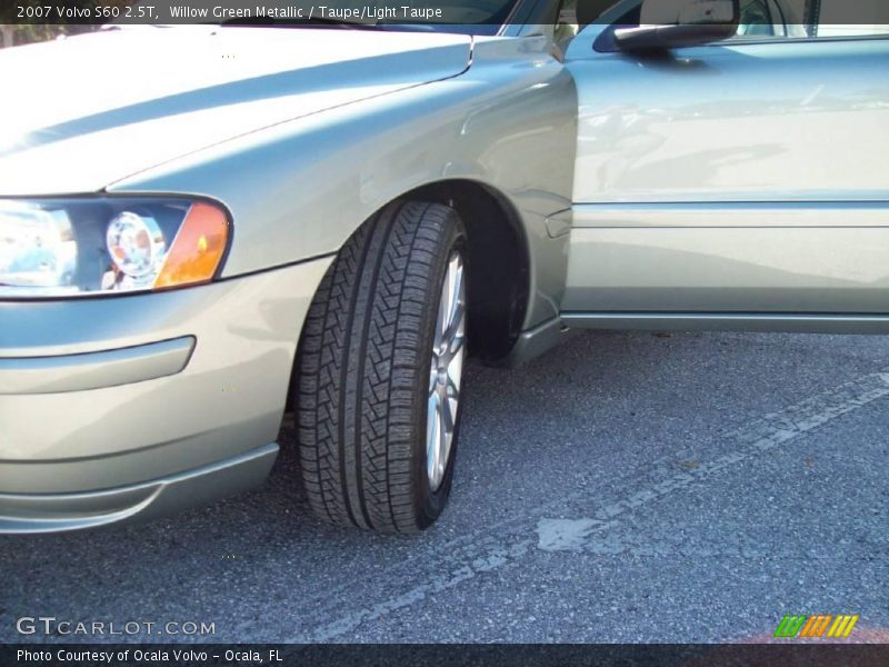 Willow Green Metallic / Taupe/Light Taupe 2007 Volvo S60 2.5T