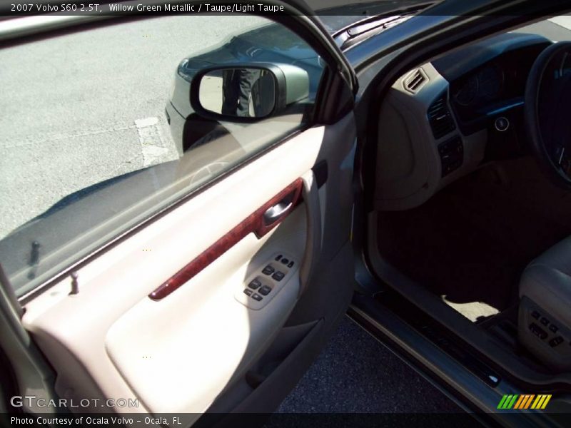 Willow Green Metallic / Taupe/Light Taupe 2007 Volvo S60 2.5T