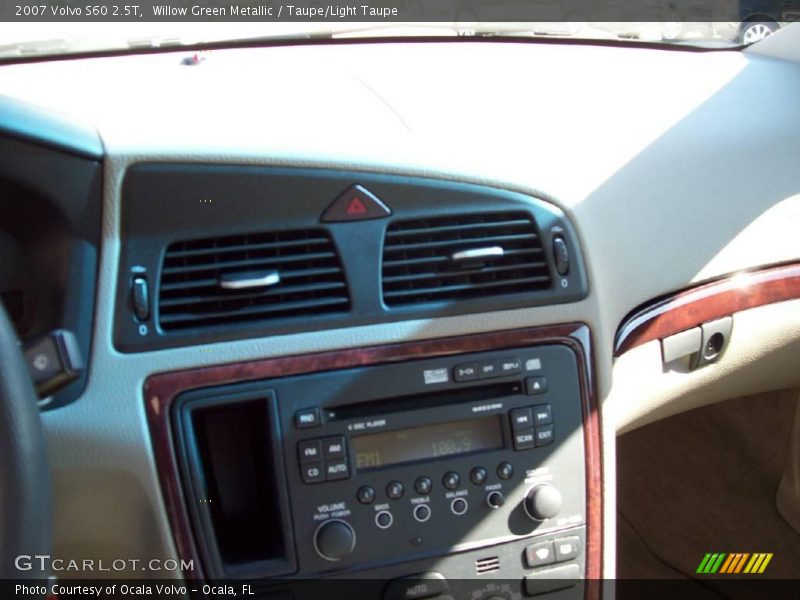 Willow Green Metallic / Taupe/Light Taupe 2007 Volvo S60 2.5T