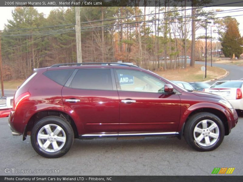 Merlot Pearl / Cafe Latte 2006 Nissan Murano SL AWD