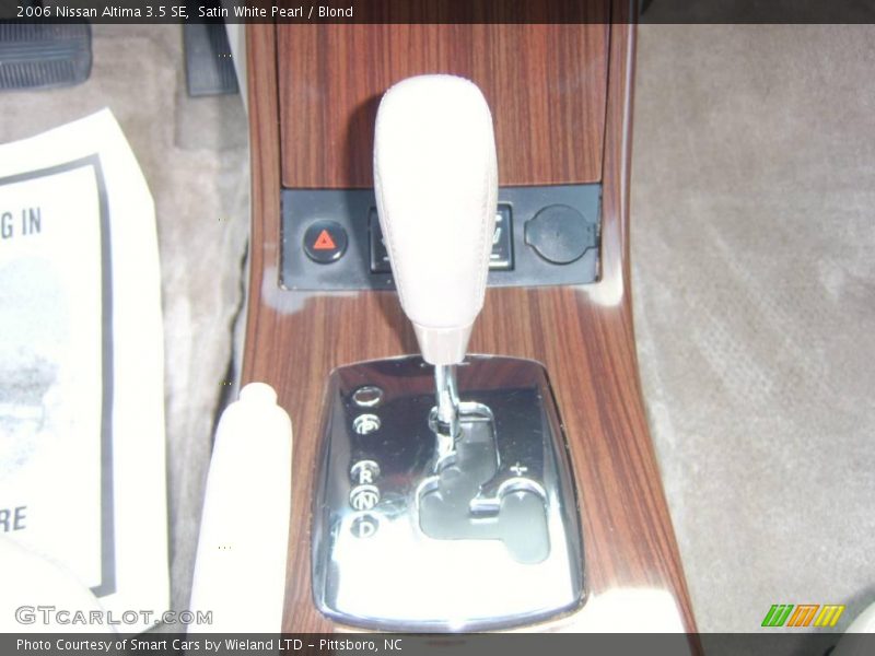Satin White Pearl / Blond 2006 Nissan Altima 3.5 SE