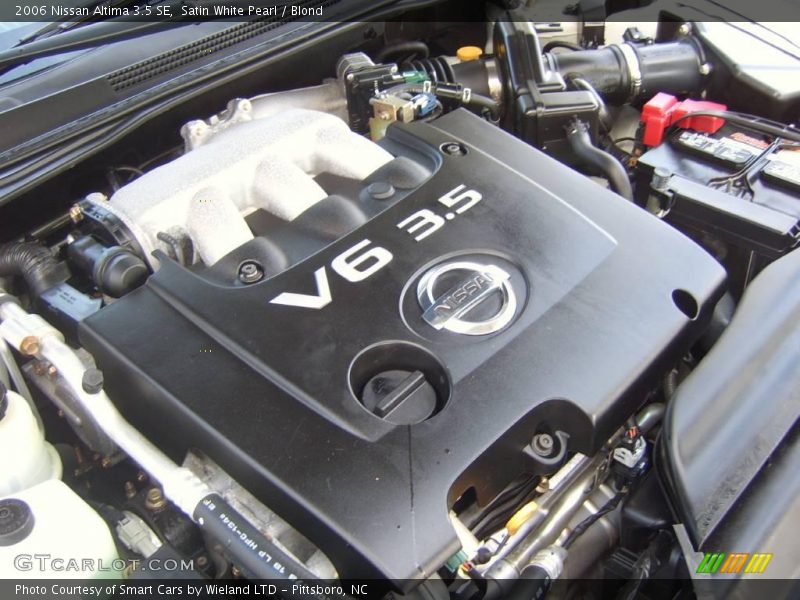 Satin White Pearl / Blond 2006 Nissan Altima 3.5 SE
