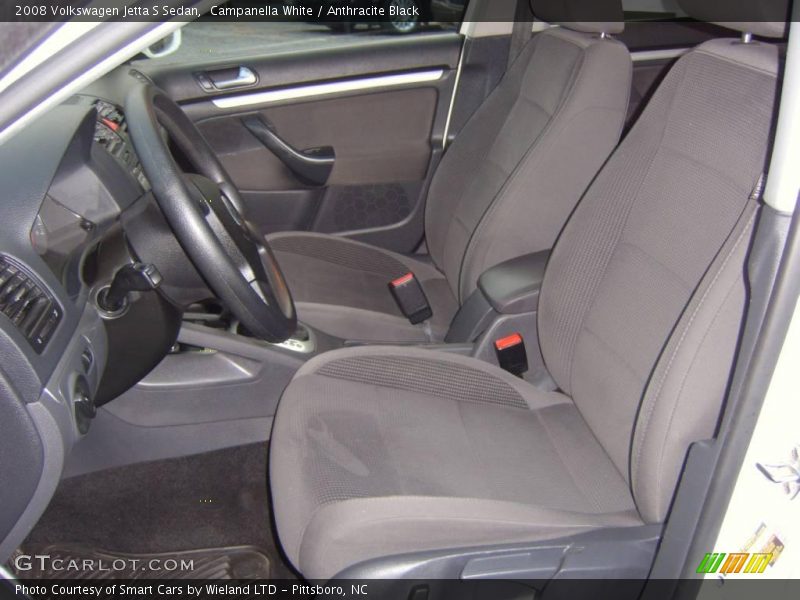 Campanella White / Anthracite Black 2008 Volkswagen Jetta S Sedan