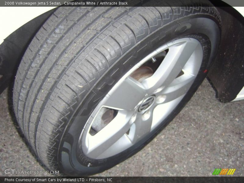 Campanella White / Anthracite Black 2008 Volkswagen Jetta S Sedan