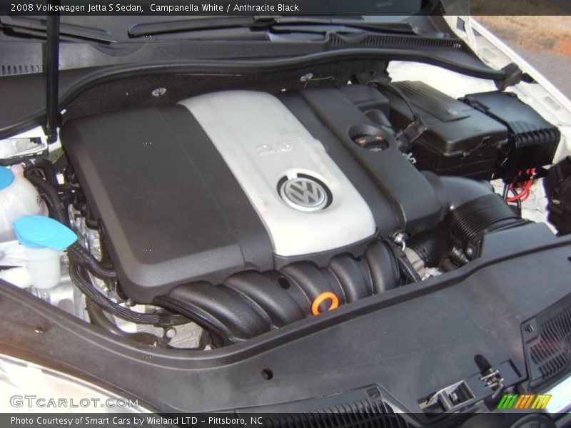 Campanella White / Anthracite Black 2008 Volkswagen Jetta S Sedan