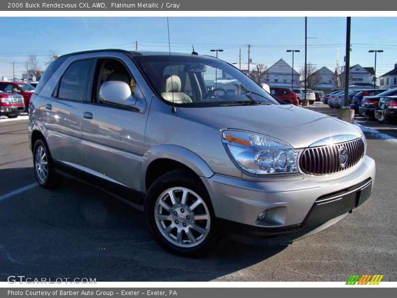 Platinum Metallic / Gray 2006 Buick Rendezvous CXL AWD