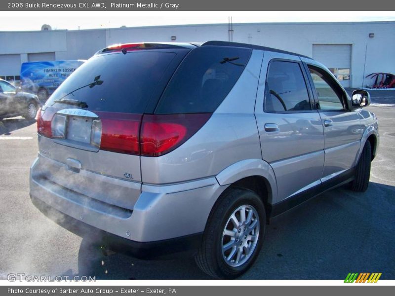 Platinum Metallic / Gray 2006 Buick Rendezvous CXL AWD