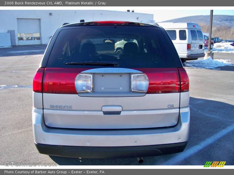 Platinum Metallic / Gray 2006 Buick Rendezvous CXL AWD