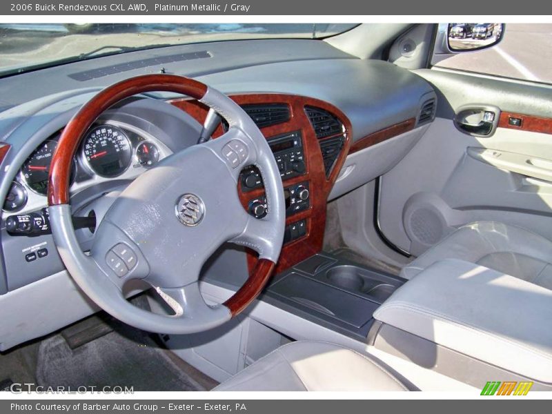 Platinum Metallic / Gray 2006 Buick Rendezvous CXL AWD