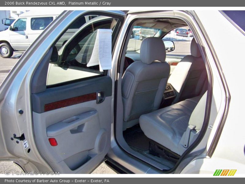 Platinum Metallic / Gray 2006 Buick Rendezvous CXL AWD