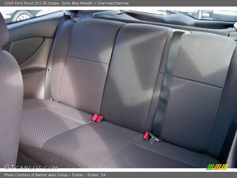 Sonic Blue Metallic / Charcoal/Charcoal 2005 Ford Focus ZX3 SE Coupe