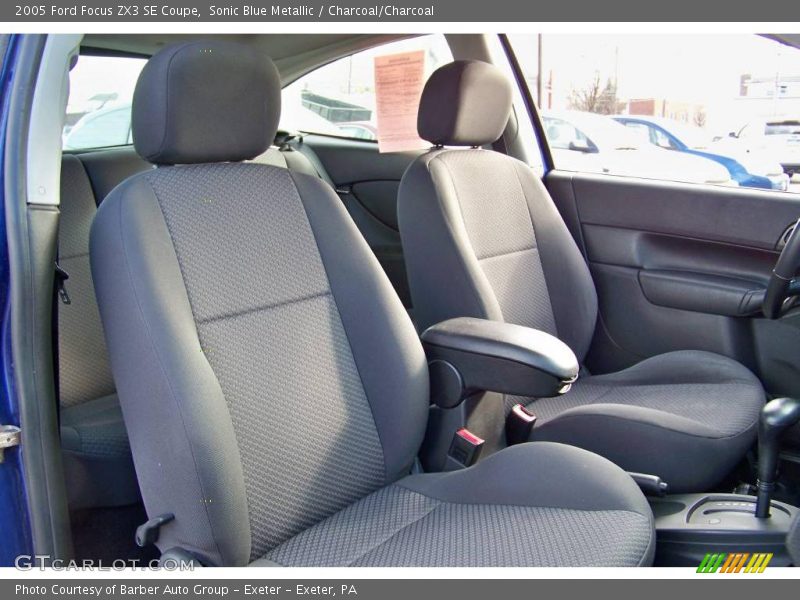 Sonic Blue Metallic / Charcoal/Charcoal 2005 Ford Focus ZX3 SE Coupe