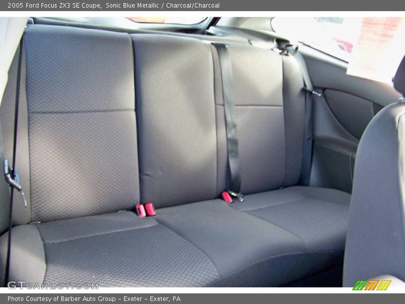 Sonic Blue Metallic / Charcoal/Charcoal 2005 Ford Focus ZX3 SE Coupe
