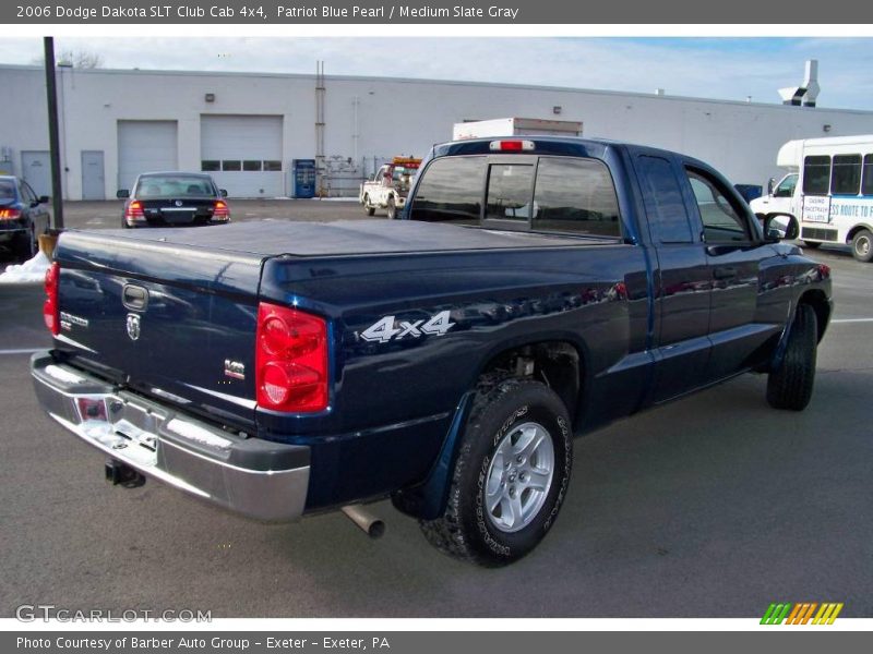 Patriot Blue Pearl / Medium Slate Gray 2006 Dodge Dakota SLT Club Cab 4x4