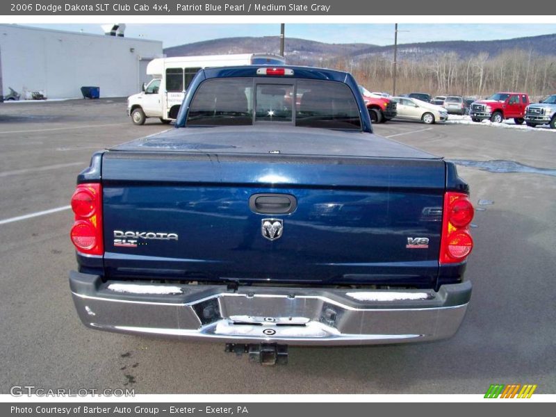 Patriot Blue Pearl / Medium Slate Gray 2006 Dodge Dakota SLT Club Cab 4x4