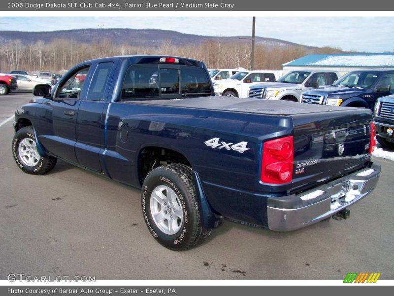Patriot Blue Pearl / Medium Slate Gray 2006 Dodge Dakota SLT Club Cab 4x4