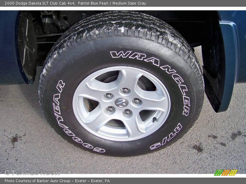 Patriot Blue Pearl / Medium Slate Gray 2006 Dodge Dakota SLT Club Cab 4x4
