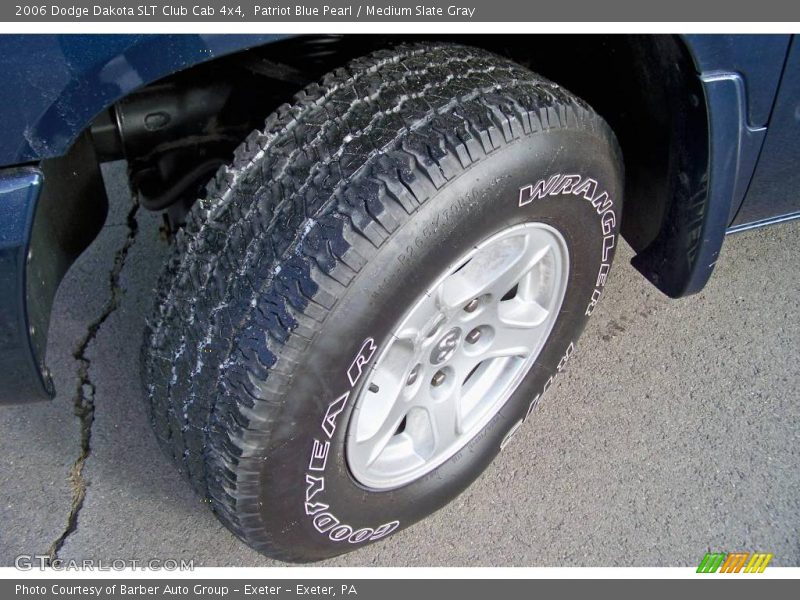 Patriot Blue Pearl / Medium Slate Gray 2006 Dodge Dakota SLT Club Cab 4x4