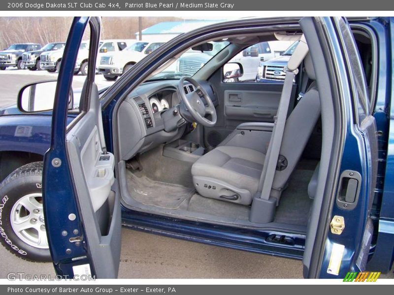 Patriot Blue Pearl / Medium Slate Gray 2006 Dodge Dakota SLT Club Cab 4x4