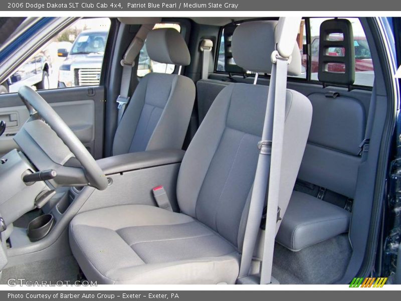 Patriot Blue Pearl / Medium Slate Gray 2006 Dodge Dakota SLT Club Cab 4x4