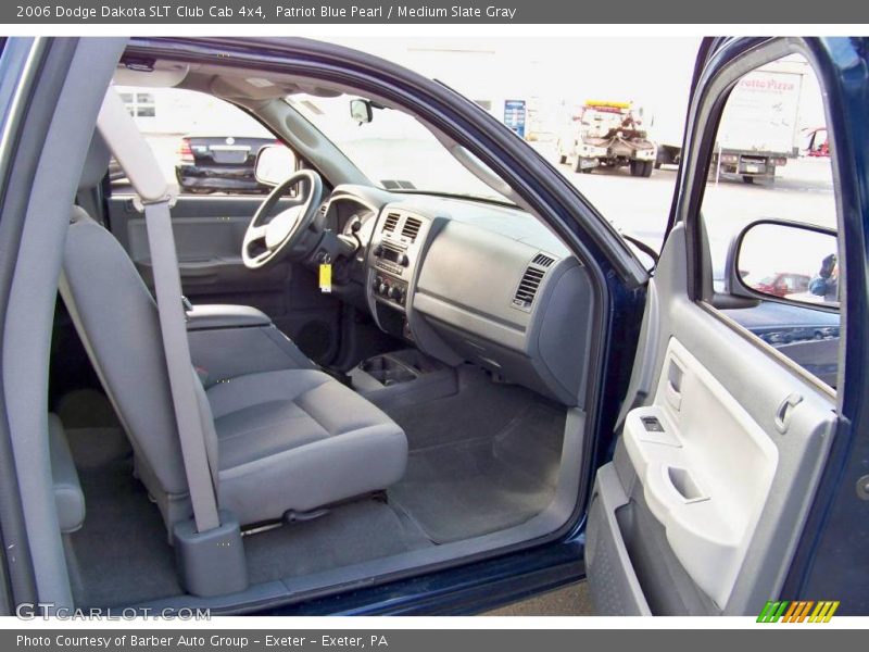 Patriot Blue Pearl / Medium Slate Gray 2006 Dodge Dakota SLT Club Cab 4x4