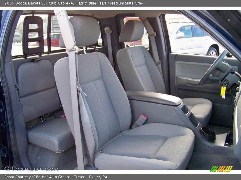 Patriot Blue Pearl / Medium Slate Gray 2006 Dodge Dakota SLT Club Cab 4x4