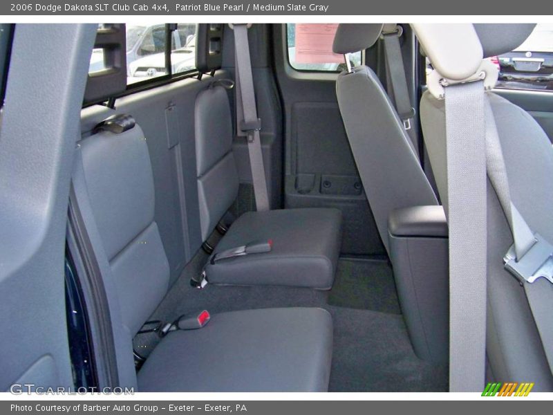 Patriot Blue Pearl / Medium Slate Gray 2006 Dodge Dakota SLT Club Cab 4x4