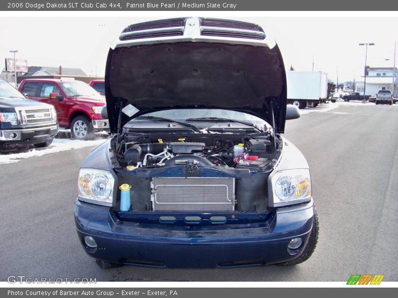 Patriot Blue Pearl / Medium Slate Gray 2006 Dodge Dakota SLT Club Cab 4x4