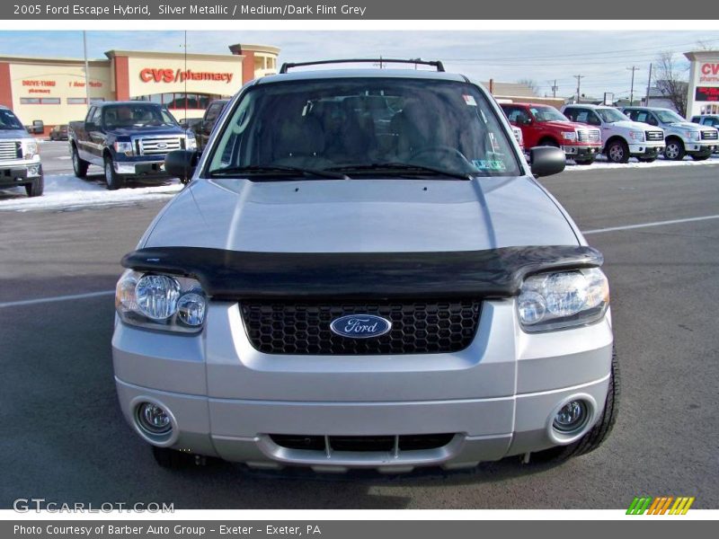 Silver Metallic / Medium/Dark Flint Grey 2005 Ford Escape Hybrid