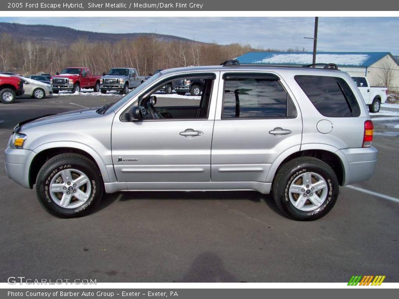 Silver Metallic / Medium/Dark Flint Grey 2005 Ford Escape Hybrid