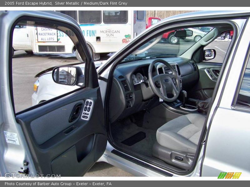 Silver Metallic / Medium/Dark Flint Grey 2005 Ford Escape Hybrid