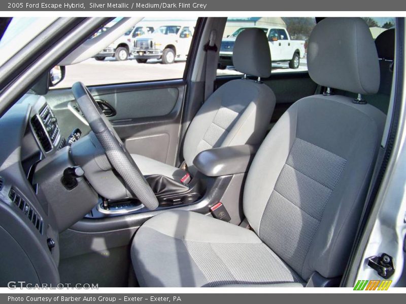 Silver Metallic / Medium/Dark Flint Grey 2005 Ford Escape Hybrid