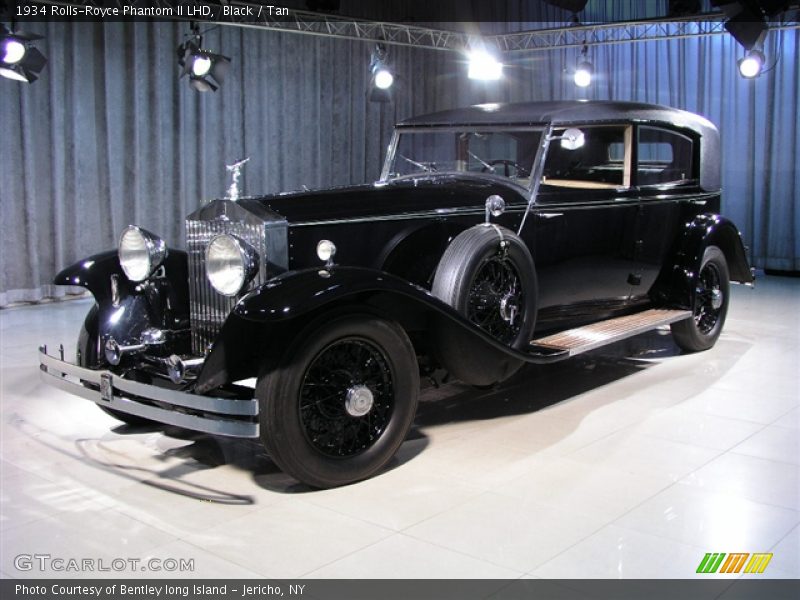 Black / Tan 1934 Rolls-Royce Phantom II LHD