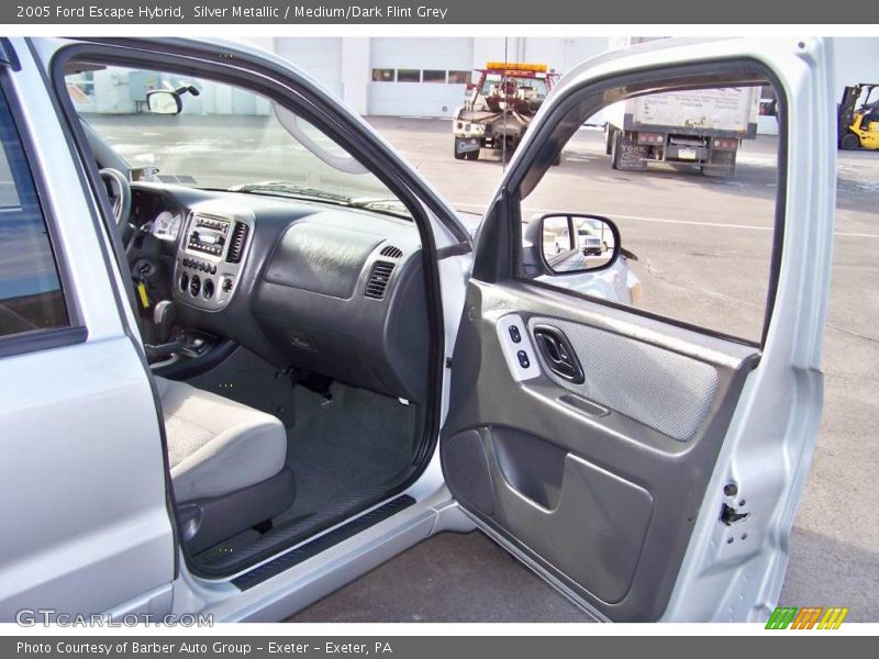 Silver Metallic / Medium/Dark Flint Grey 2005 Ford Escape Hybrid