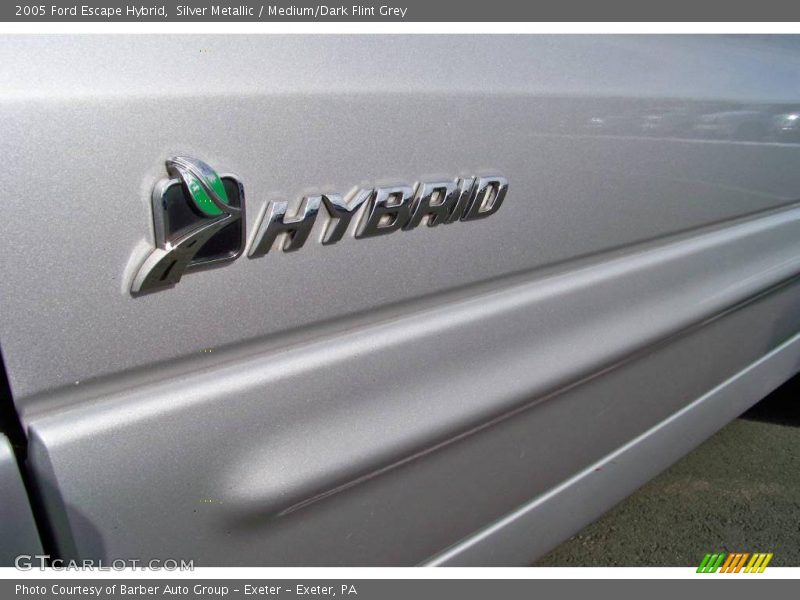 Silver Metallic / Medium/Dark Flint Grey 2005 Ford Escape Hybrid