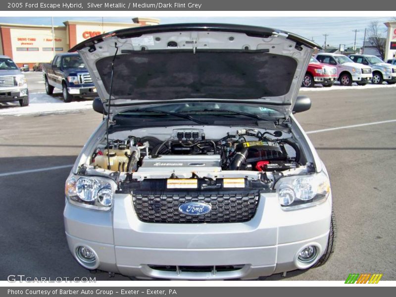 Silver Metallic / Medium/Dark Flint Grey 2005 Ford Escape Hybrid