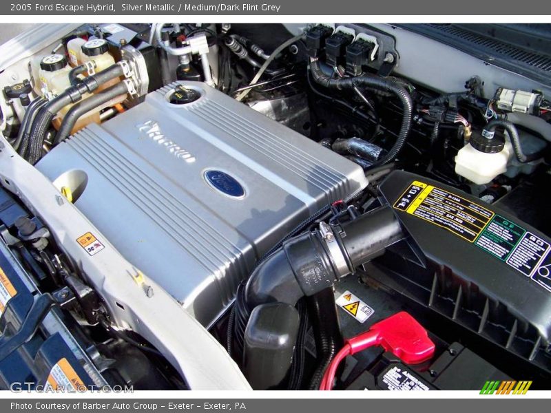 Silver Metallic / Medium/Dark Flint Grey 2005 Ford Escape Hybrid