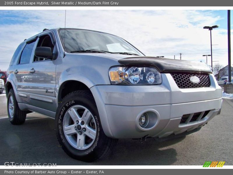 Silver Metallic / Medium/Dark Flint Grey 2005 Ford Escape Hybrid