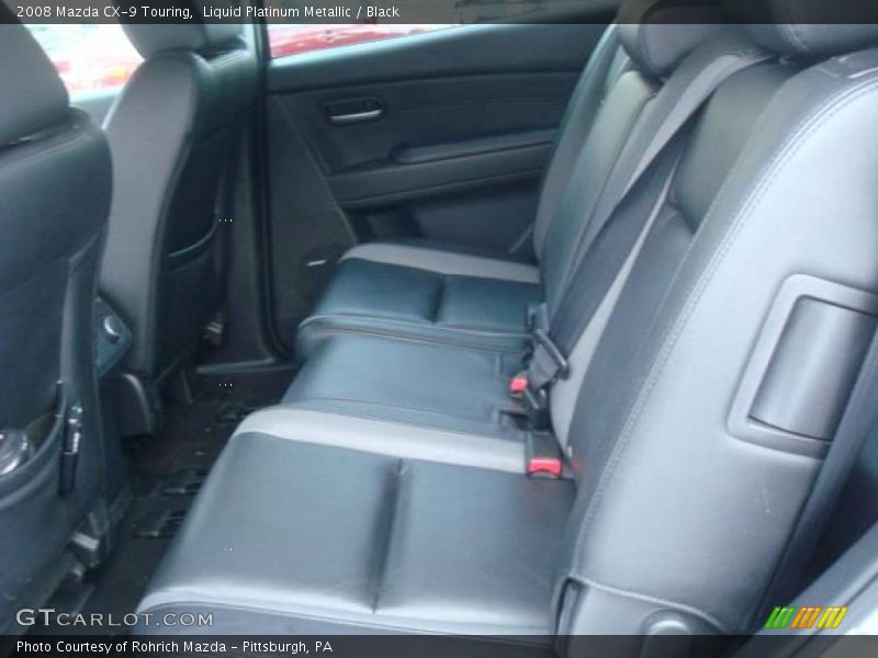 Liquid Platinum Metallic / Black 2008 Mazda CX-9 Touring