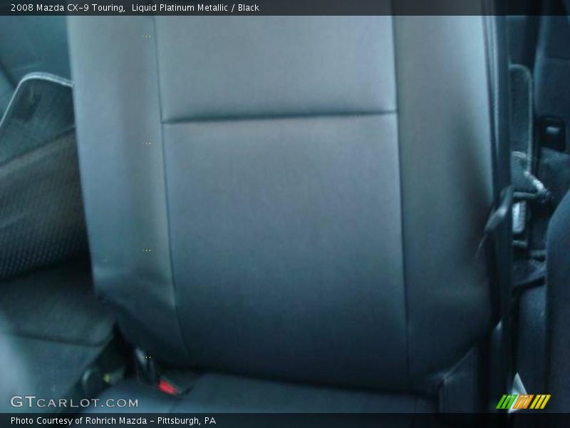 Liquid Platinum Metallic / Black 2008 Mazda CX-9 Touring