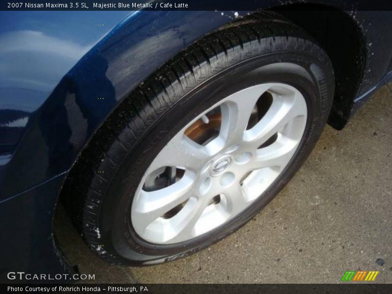 Majestic Blue Metallic / Cafe Latte 2007 Nissan Maxima 3.5 SL