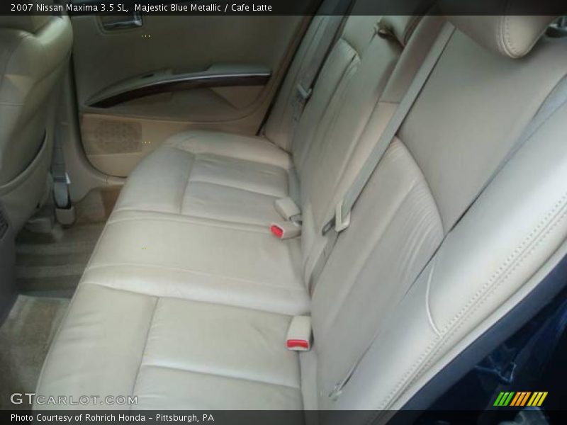 Majestic Blue Metallic / Cafe Latte 2007 Nissan Maxima 3.5 SL
