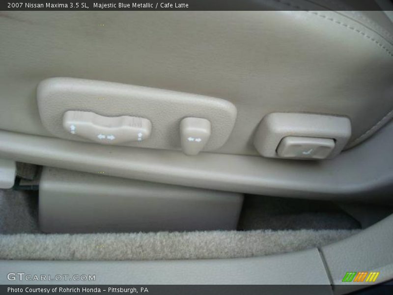 Majestic Blue Metallic / Cafe Latte 2007 Nissan Maxima 3.5 SL