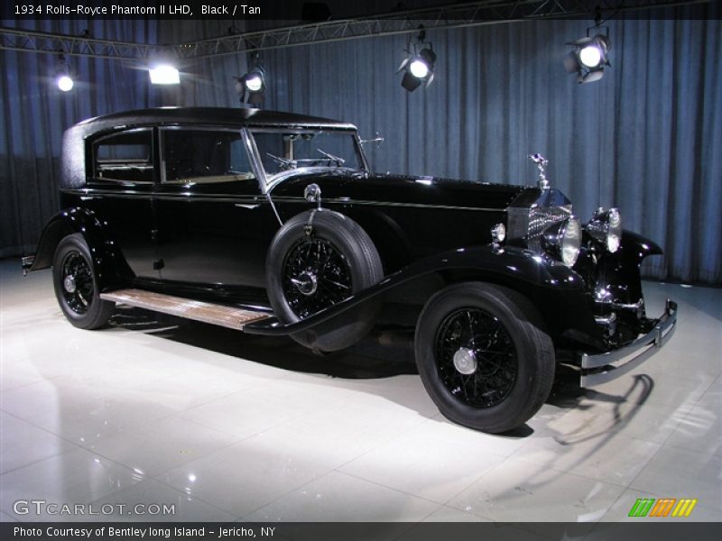 Black / Tan 1934 Rolls-Royce Phantom II LHD