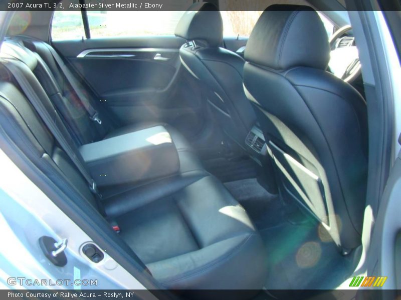 Alabaster Silver Metallic / Ebony 2007 Acura TL 3.2