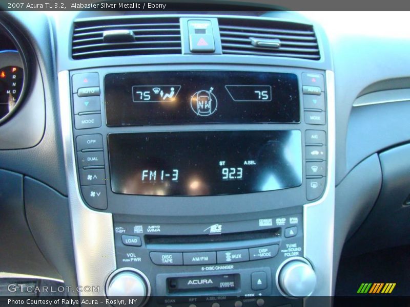 Alabaster Silver Metallic / Ebony 2007 Acura TL 3.2