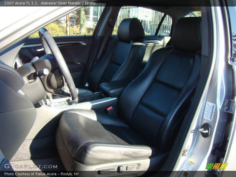 Alabaster Silver Metallic / Ebony 2007 Acura TL 3.2